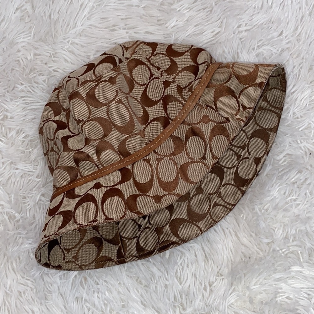 Coach vintage 90’s Jacquard bucket hat - Picture 2 of 4